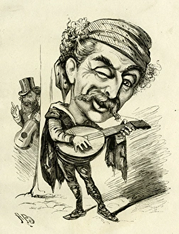 Cartoon, Monsieur Jacobi and Alexander Henderson Cartoon, Monsieur Jacobi and Alexander Henderson