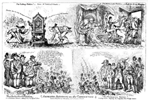 Cartoon, Patriotic Petitions on the Convention Cartoon, Patriotic Petitions on the Convention