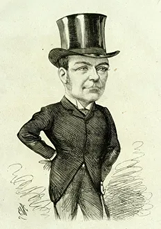 Cartoon portrait, Charles Kelly, performer Cartoon portrait, Charles Kelly, performer