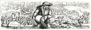 Cartoon, Sanitary and insanitary matters Cartoon, Sanitary and insanitary matters