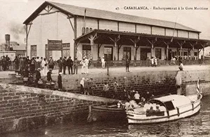 Casablanca, Morocco - Maritime Station Casablanca, Morocco - Maritime Station