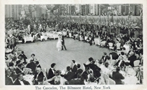 The Cascades Ballroom in the Biltmore Hotel, New York The Cascades Ballroom in the Biltmore Hotel, New York