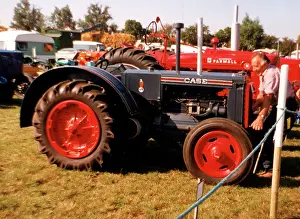 Vintage Tractors Prints: Case C tractor