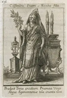 Cassandra Print: Trojan Princess and Fated Prophetess