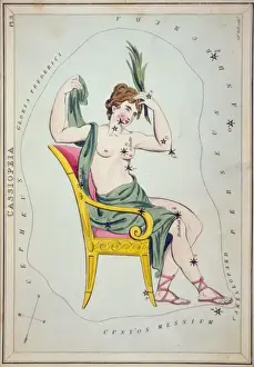 Historical Astronomy Prints: Cassiopeia