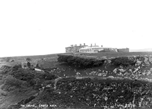 Early 20th Century Print of Castlerock Castle, Northern Ireland
