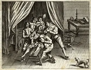 C17th Castration Print