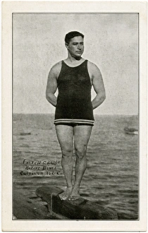 Catalina, California, USA - Everett Adargo, deep sea diver Catalina, California, USA - Everett Adargo, deep sea diver