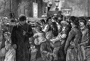 General Post Office London Prints: Catching Post 1884