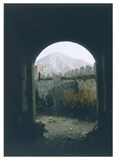 12th Century Architecture Prints: Cathar Castle / Puylaurens
