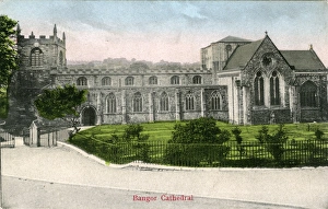 The Cathedral, Bangor, Caernarvonshire The Cathedral, Bangor, Caernarvonshire