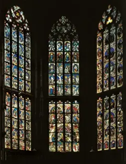 Bern Switzerland Landmarks Prints: Cathedral of St
