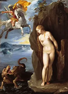 Mannerist Paintings Prints: Cavaliere d
