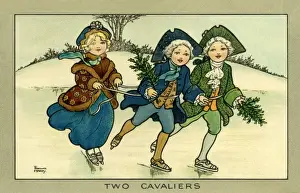 Florence Hardy Art Prints: Two cavaliers