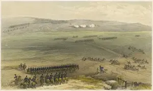 Cavalry at Bulganak Print