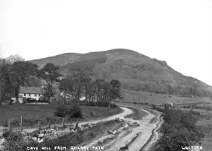 Early 1900s Irish Scenery Prints: Cave Hill from Quarry Path