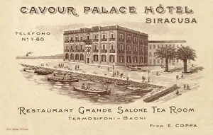 The Cavour Palace Hotel, Siracusa, Sicily, Italy - Proprietor E. Coppa - Bathrooms (and radiators!) available The Cavour Palace Hotel, Siracusa, Sicily, Italy - Proprietor E. Coppa - Bathrooms (and radiators!) available