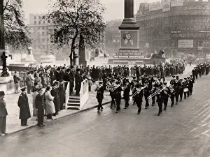 Canadian Firefighters In England Prints: The CCFF arrive