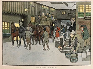 Cecil Aldin, Snowed Up on Christmas Eve Cecil Aldin, Snowed Up on Christmas Eve