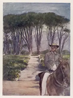 Cecil Rhodes Portrait Prints: Cecil Rhodes / Menpes 1900