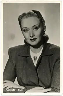 Hollywood Entertainment History Prints: Celeste Holm