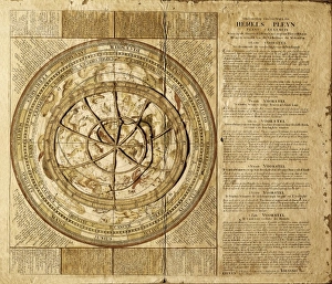 Celestial map by Johannes Van Keulen (1654-1715) Celestial map by Johannes Van Keulen (1654-1715)