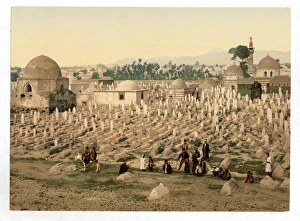 The cemetery where the family of Mahomet are buried, Damascu The cemetery where the family of Mahomet are buried, Damascu