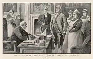 The West End Household Census Print