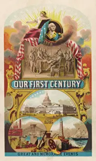 Early American History Images Prints: US Centenary Celebration