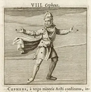Ancient Greek Gods And Goddesses Prints: CEPHEUS 1681