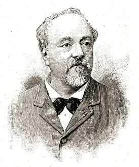 Opera Composer Biography Prints: Chabrier / Benque / Ils