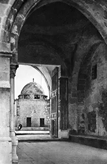 Jerusalem Architecture Prints: Chain Gate, Temple Mount, Jerusalem