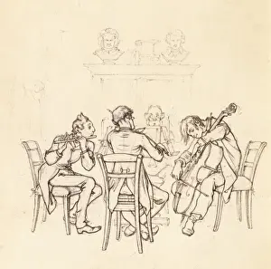 Chamber Quartet Print, 1875