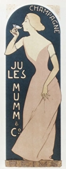 Champagne Jules Mumm and Co (1894). Poster by Champagne Jules Mumm and Co (1894). Poster by