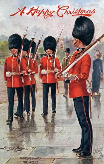 Changing of the Guard at Buckingham Palace - Christmas card Changing of the Guard at Buckingham Palace - Christmas card