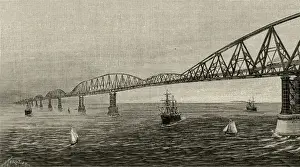 Railway Viaducts UK Prints: Channel Bridge 4