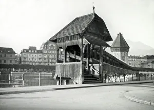 Chapel Bridge, Kapellbrucke, Lucerne, Switzerland Chapel Bridge, Kapellbrucke, Lucerne, Switzerland