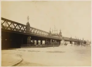 Victorian Era Bridges UK Prints: Charing Cross Bridge