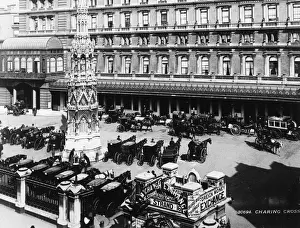Charing Cross Station Prints: Charing Cross Forecourt