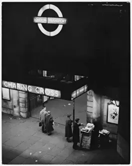 Charing Cross Station History Prints: Charing X Station