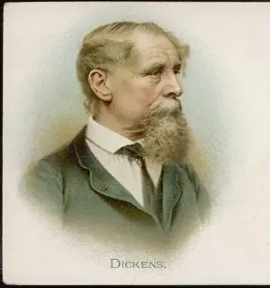 Charles Dickens Prints: Charles Dickens Print, Late Life Portrait