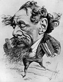 Charles Dickens, by Andre Gill, 1868 Charles Dickens, by Andre Gill, 1868