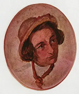 Victorian Era Writers Prints: Charles Dickens (Egg)