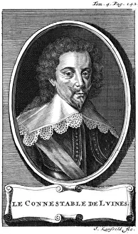 Charles Albert Duc De Luynes Print 1578-1621