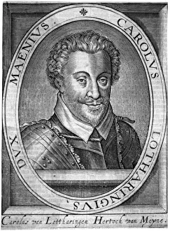 French Soldier Statesman Prints: Charles Duc Mayenne