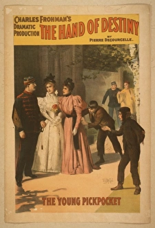 Charles Frohmans dramatic production, The hand of destiny b Charles Frohmans dramatic production, The hand of destiny b