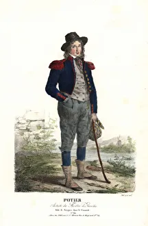Charles Gabriel Potier as Jacques in The Conscript, 1824 Charles Gabriel Potier as Jacques in The Conscript, 1824