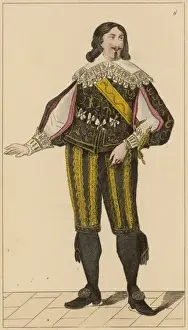 Historical French Leaders Prints: Charles De Rostaing
