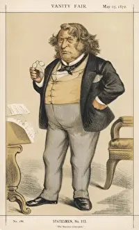 Charles Sumner Print 1872