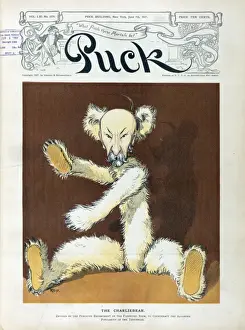 Puck Magazine Artwork Prints: The charliebear